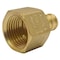 Apollo 1/2 in. Brass PEX Barb x 1/2 in. Female Pipe Thread Adapter (5-Pack), 5PK APXFA12125PK - alternate 4